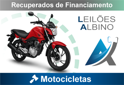 <center><big><b>LEILÃO de MOTOCICLETAS</b></center> <center></big>Recuperados de Financiamento<br>Bradesco </center>