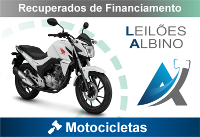 <center><big><b>LEILÃO de MOTOCICLETAS</b></center> <center></big>Recuperados de Financiamento<br>Bradesco </center>