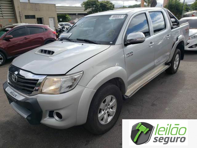 LOTE 073 TOYOTA/HILUX CD SRV 3.0 D-4D TURBO